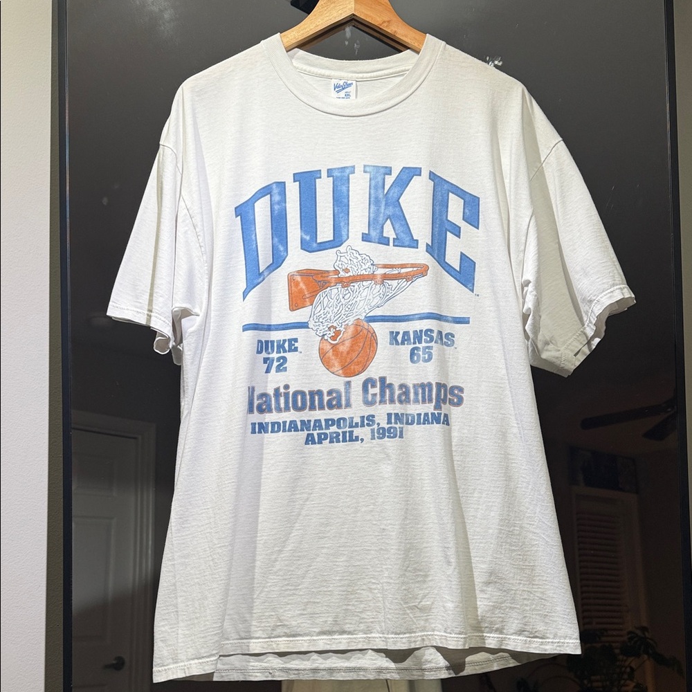 Vintage 1991 Duke National Champs T-Shirt